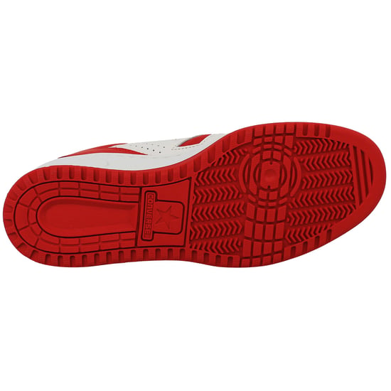 Converse Weapon Ox Vintage Unisex White/Red Trainers - Image 5