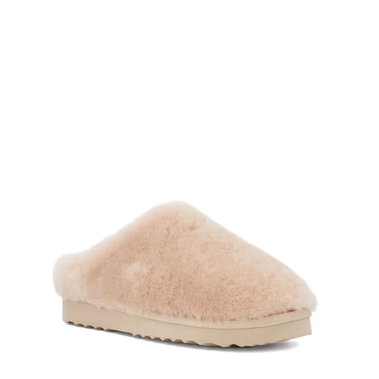 Dune Ladies Wolf - Sheepskin Slippers - Image 1