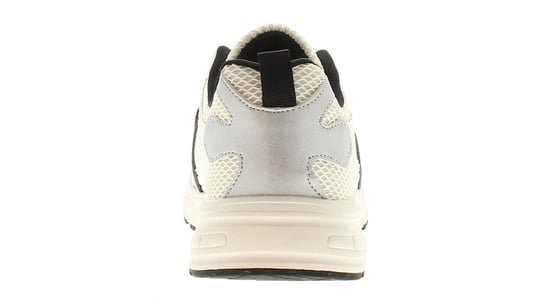 SURGE Mens Trainers Rev Lace Up white silver - Image 4