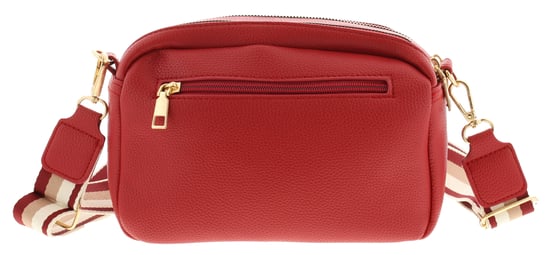 Womens Stylish Crossbody Bag Brooke Multi Compartments Zip Fastening red - Image 2