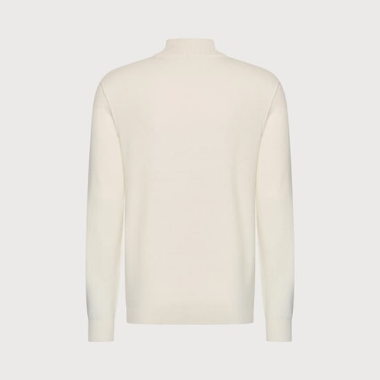 Blue Industry Wolblend half-zip trui | - Image 5
