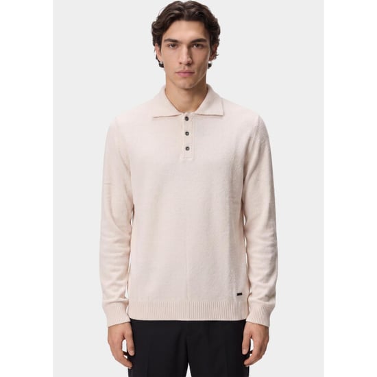 Born with Appetite Polo lange mouwen heren bryce polo pullover bwa26305br60/1002 - Image 1