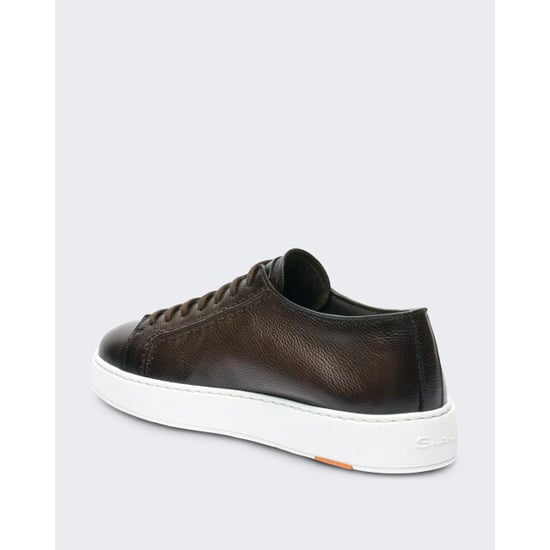 Santoni Heren sneaker in leer - Image 3