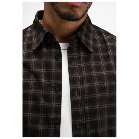 Butcher of Blue Judd cord small check shirt - Image 3
