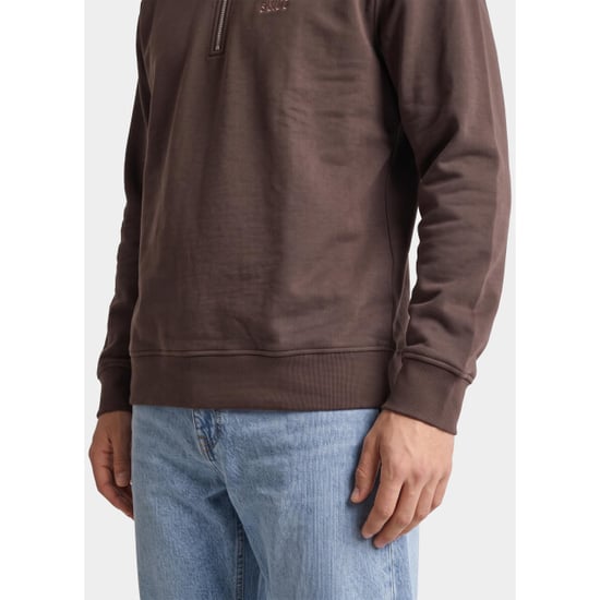 Bos Bright Blue Supply & co. half zip sweater heren aarav halfzip sweat sco26312aa07/2004 - Image 3