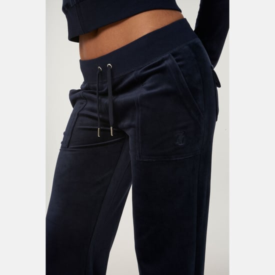Juicy Couture Robertson Klassisk Jacka Polyester Dam Blå Huva Tröja - Image 3