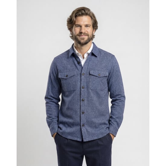 Campbell Overshirt donker - Image 1