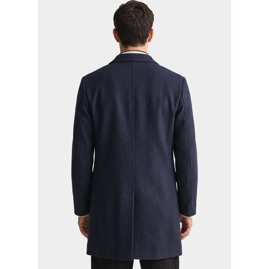 Bos Bright Blue Scotland blue wollen jas quinsy coat spe26301qu83sb/4001 - Image 5