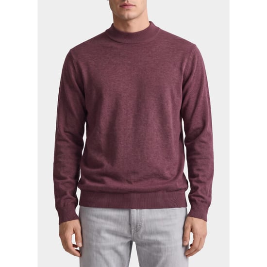 Bos Bright Blue Scotland blue coltrui heren tex mockneck pull spe00005te06sb/6004 - Image 2