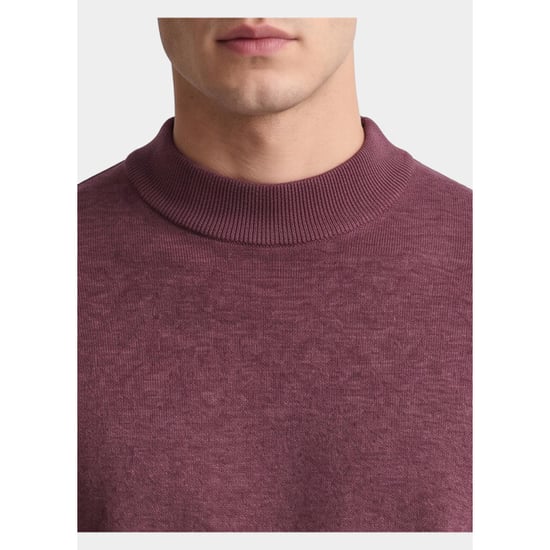 Bos Bright Blue Scotland blue coltrui heren tex mockneck pull spe00005te06sb/6004 - Image 3