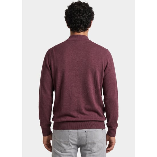 Bos Bright Blue Scotland blue coltrui heren tex mockneck pull spe00005te06sb/6004 - Image 4