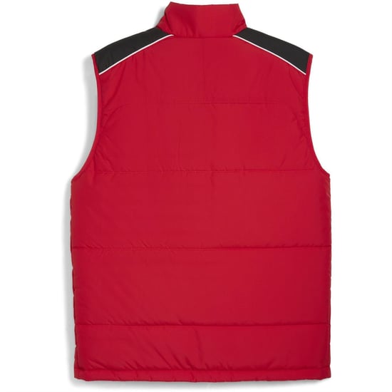 Men's Puma Ferrari Mt7 Padded Gilet in Rosso Corsa - Image 2