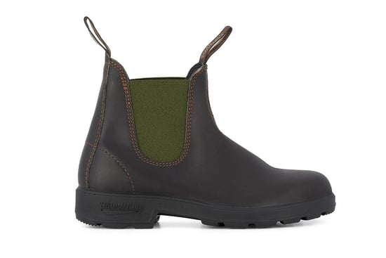 Blundstone #519 Stout Brown/Olive Chelsea Boot - Image 1