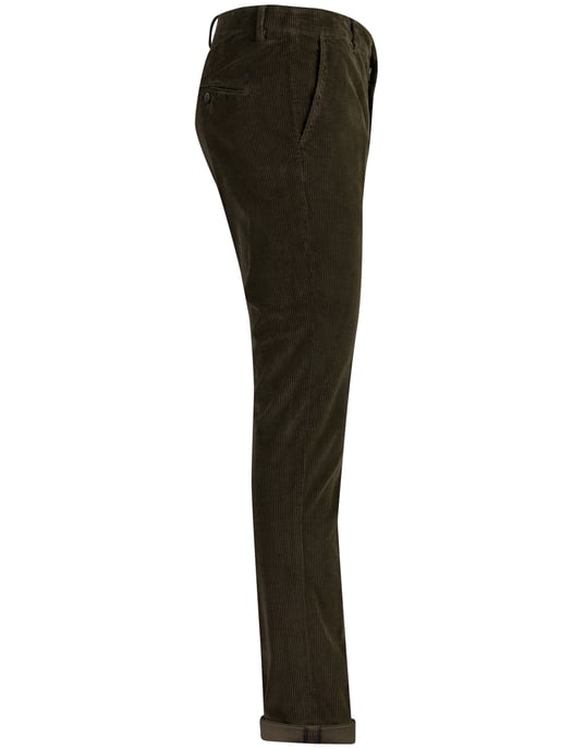 Broek Mason's Torino bruin chino flatfront - Image 2