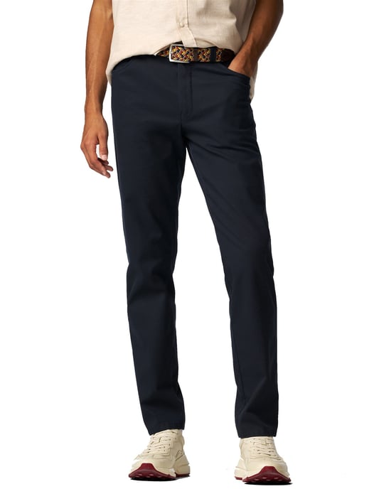 Broek Meyer Dublin donkerblauw normale fit - Image 2