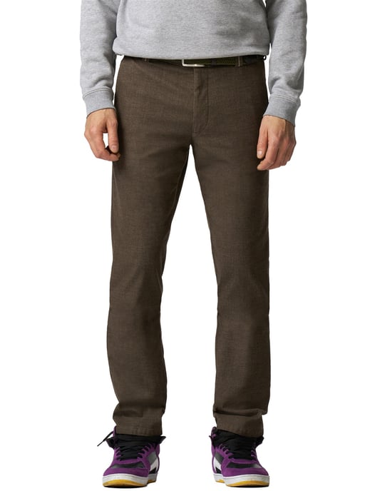 Meyer Bonn bruin chino - Image 1