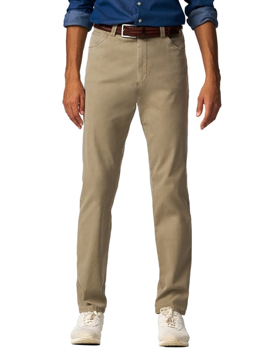 Meyer Dublin chino beige normale fit - Image 1