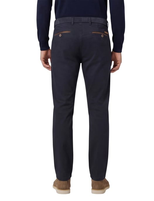 Broek Gardeur Benny donkerblauw flatfront - Image 2