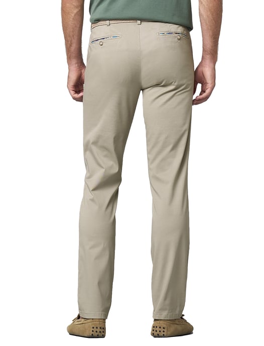 katoenen broek Meyer Bonn beige - Image 2