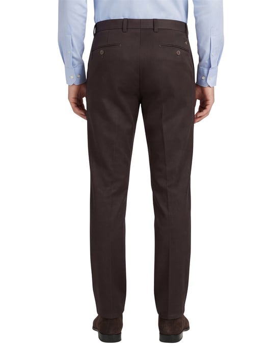 katoenen broek Meyer Bonn bruin - Image 2