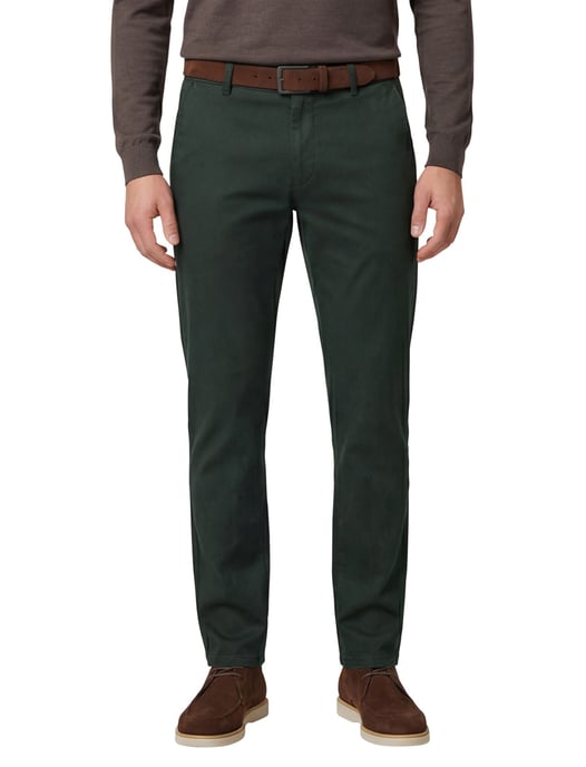 pantalon flatfront Meyer New York groen - Image 1