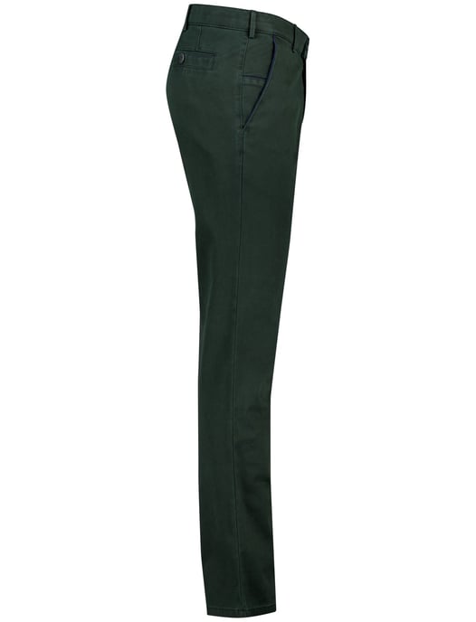 pantalon flatfront Meyer New York groen - Image 3