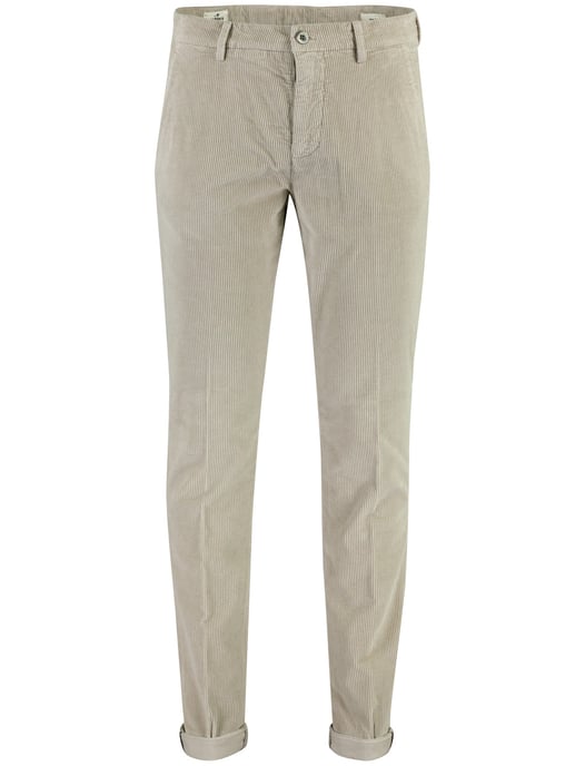 Broeken Mason's Torino grijs chino flatfront - Image 1