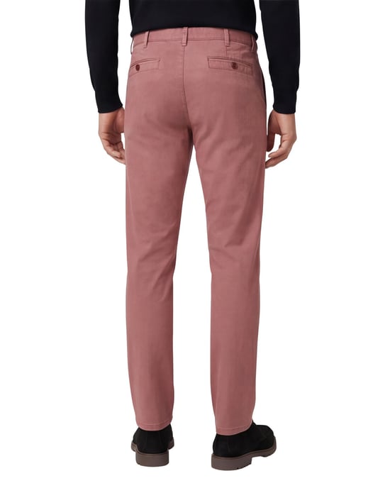 5-pocket Meyer broek New York rood effen katoen - Image 2