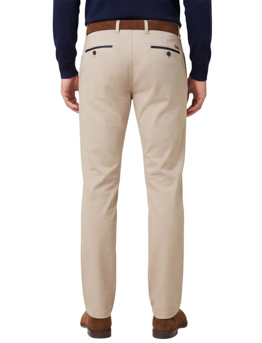 katoenen broek Gardeur Benny beige - Image 2