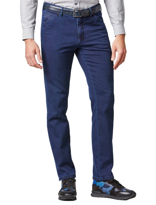 Broek Meyer Chicago blauw spijker - Image 1