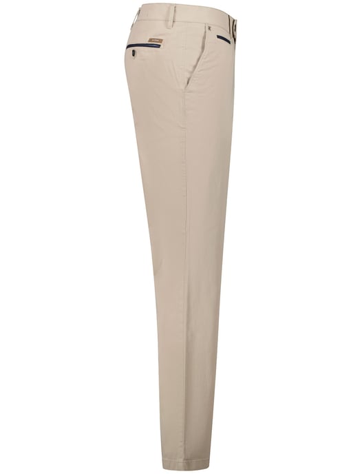 katoenen broek Gardeur Benny beige - Image 3