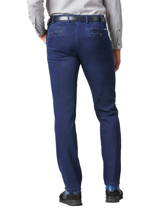 Broek Meyer Chicago blauw spijker - Image 2