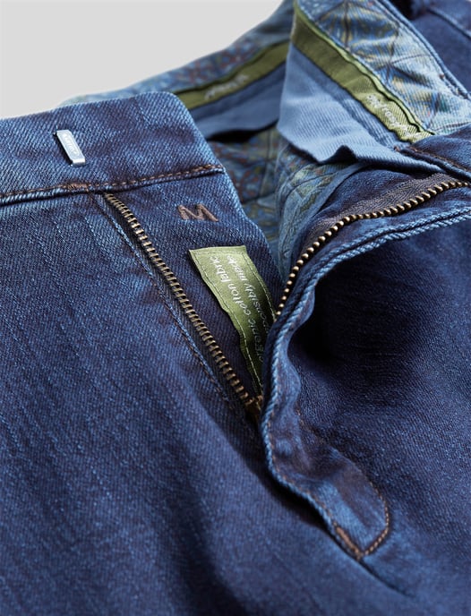 Broek Meyer Chicago blauw spijker - Image 4