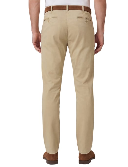 Meyer Chicago katoenen pantalon perfect fit bruin katoen - Image 2