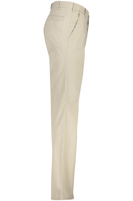 Effen beige Meyer katoenen broek katoen - Image 3