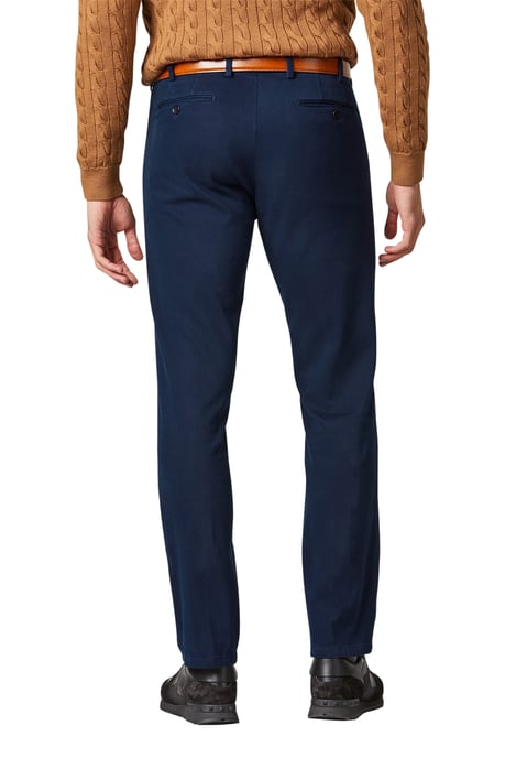 Meyer katoenen broek blauw effen Bonn - Image 2