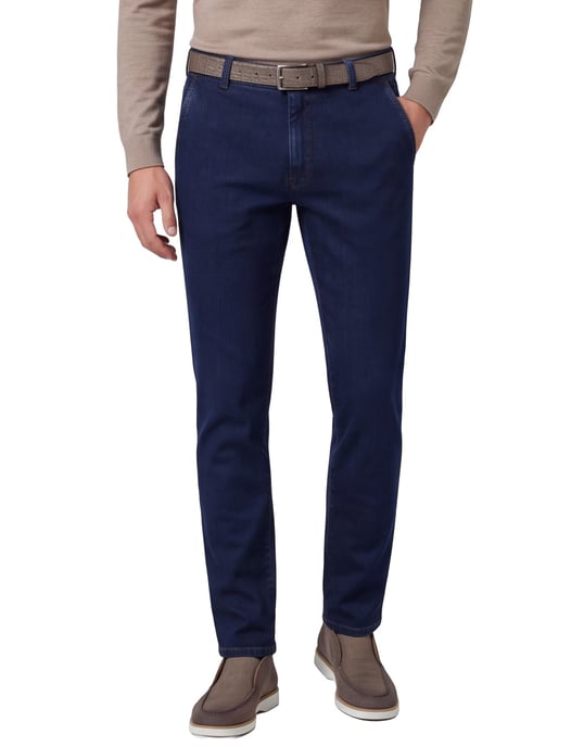 Meyer pantalon katoen donkerblauw - Image 1