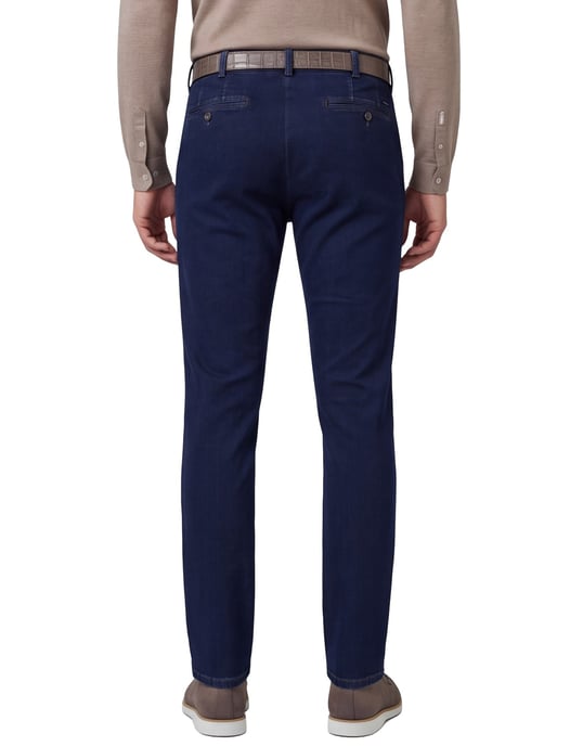 Meyer pantalon katoen donkerblauw - Image 2