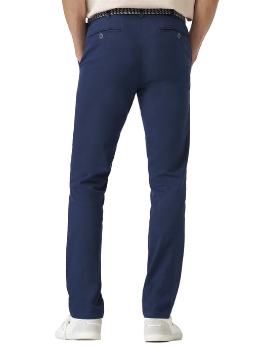 katoenen broek Meyer Bonn donkerblauw - Image 2