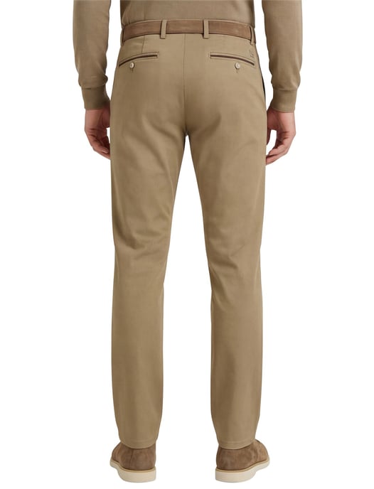 katoenen broek Meyer Oslo beige - Image 2
