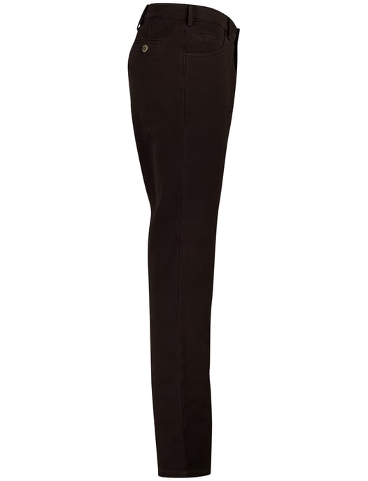 Meyer dublin 5-pocket broek bruin effen - Image 3
