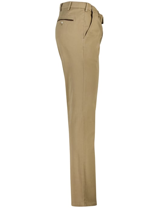 katoenen broek Meyer Oslo beige - Image 3