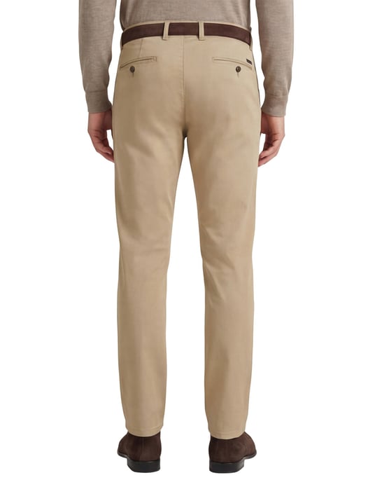 katoenen broek Gardeur beige - Image 2