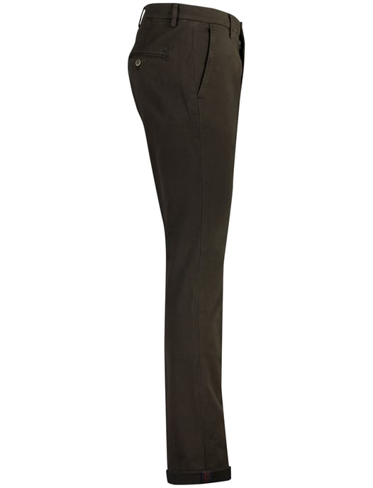 Mason's Torino broek bruin chino flatfront - Image 2