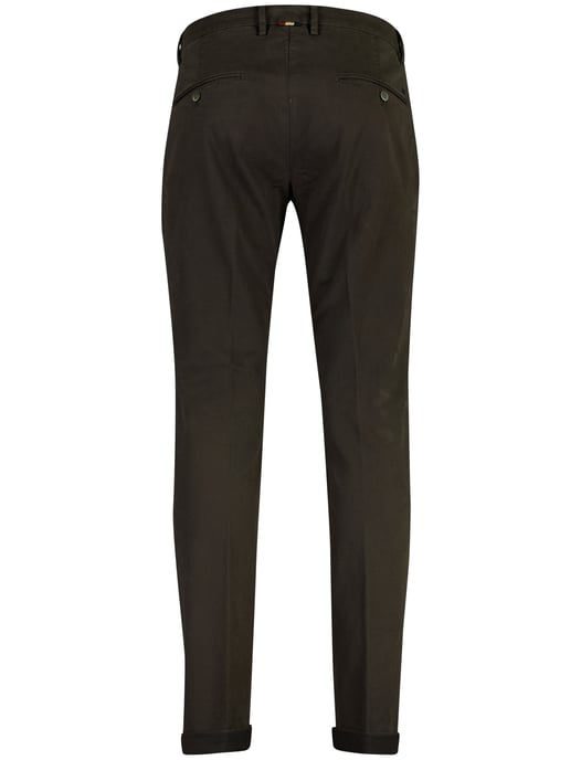 Mason's Torino broek bruin chino flatfront - Image 3