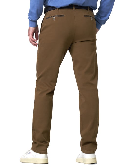 katoenen broek Meyer Bonn bruin - Image 2