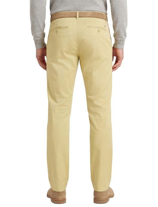 Meyer Rio Pantalon chino geel katoen perfect fit zonder omslag - Image 2