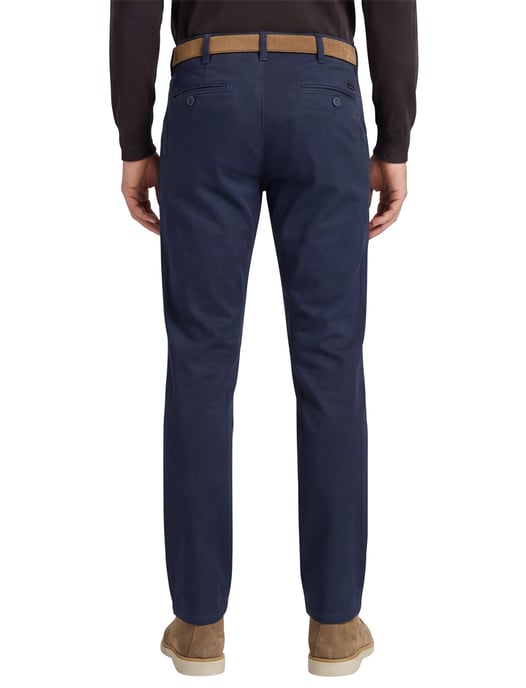katoenen broek Meyer Chicago donkerblauw - Image 2