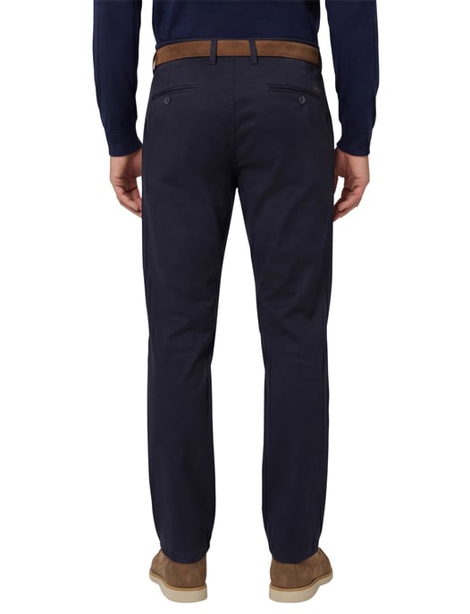 Gardeur pantalon donkerblauw effen normale fit - Image 2
