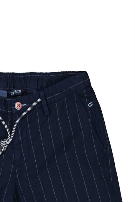 donkerblauwe New Zealand korte broek gestreept - Image 3